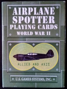 Airplane Spotter Playing Cards WWII