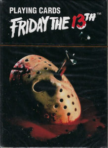 Friday the 13th playing cards