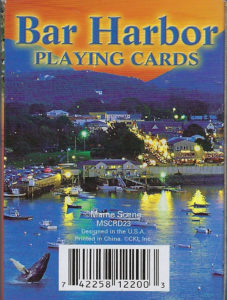 Bar Harbor Playing Cards Back