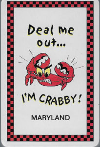 Deal me out... I"m Crabby! 